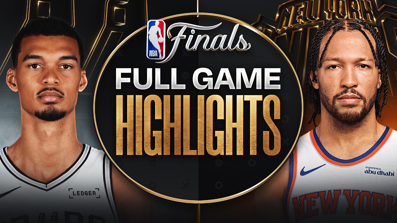 #2 SPURS at #3 KNICKS | NBA FINALS GAME 3 HIGHLIGHTS | June 8, 2026