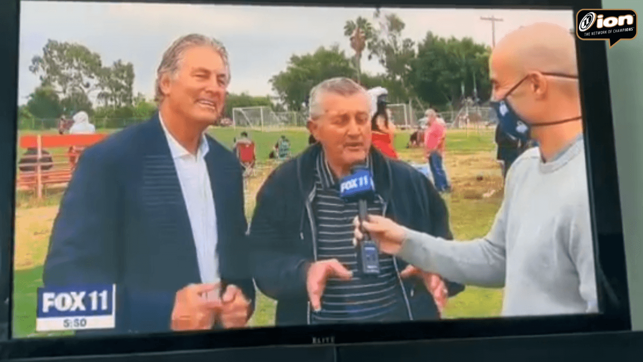 ION and LA Park of Champions Field Dedication