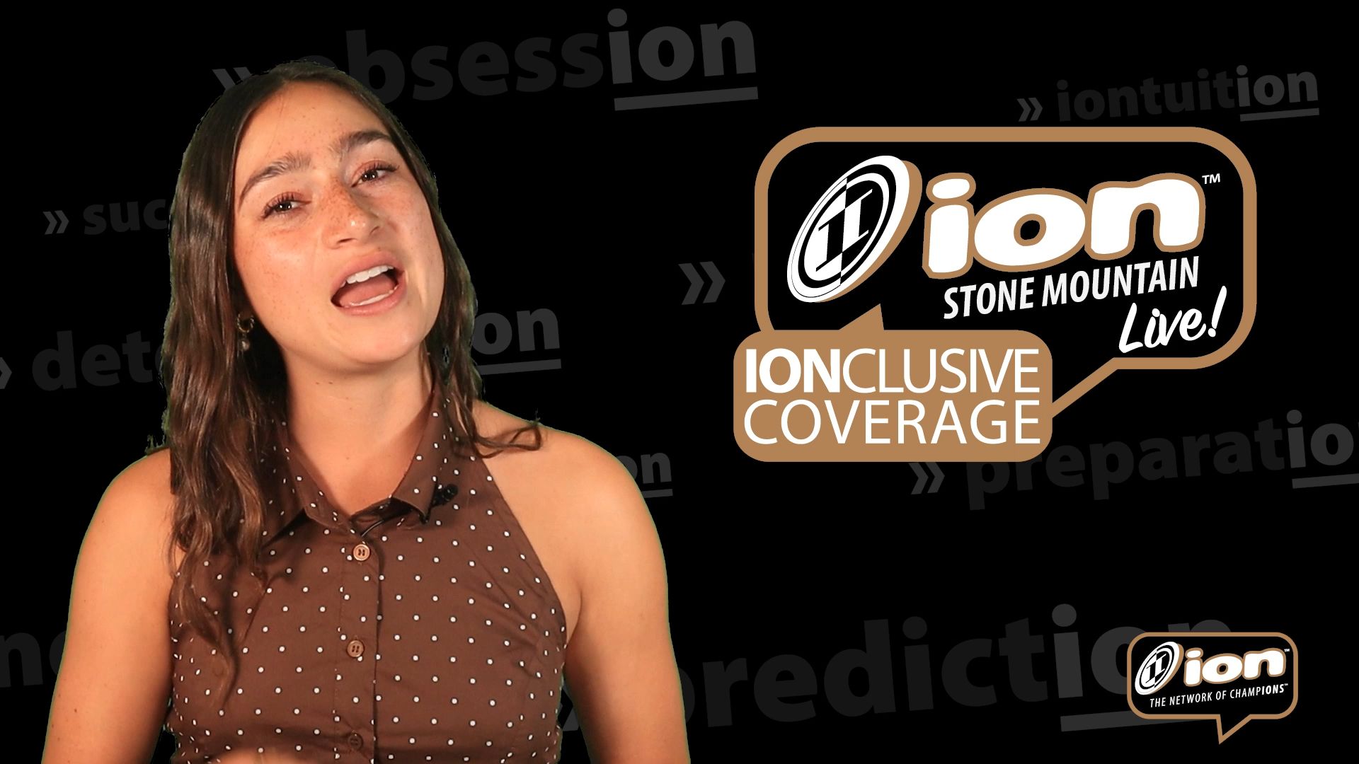 Keaton Kessler has her ION Stone Mountain