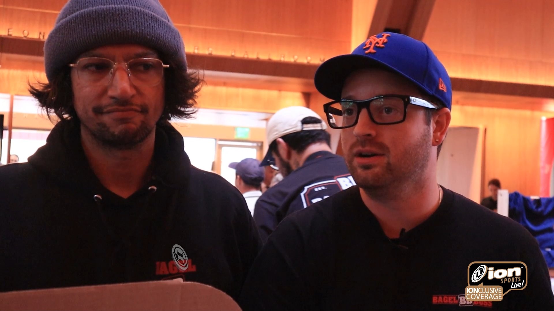 National Bagel League on ION Alex Breslau & David Gallegos on Bagel Boss' Speciality