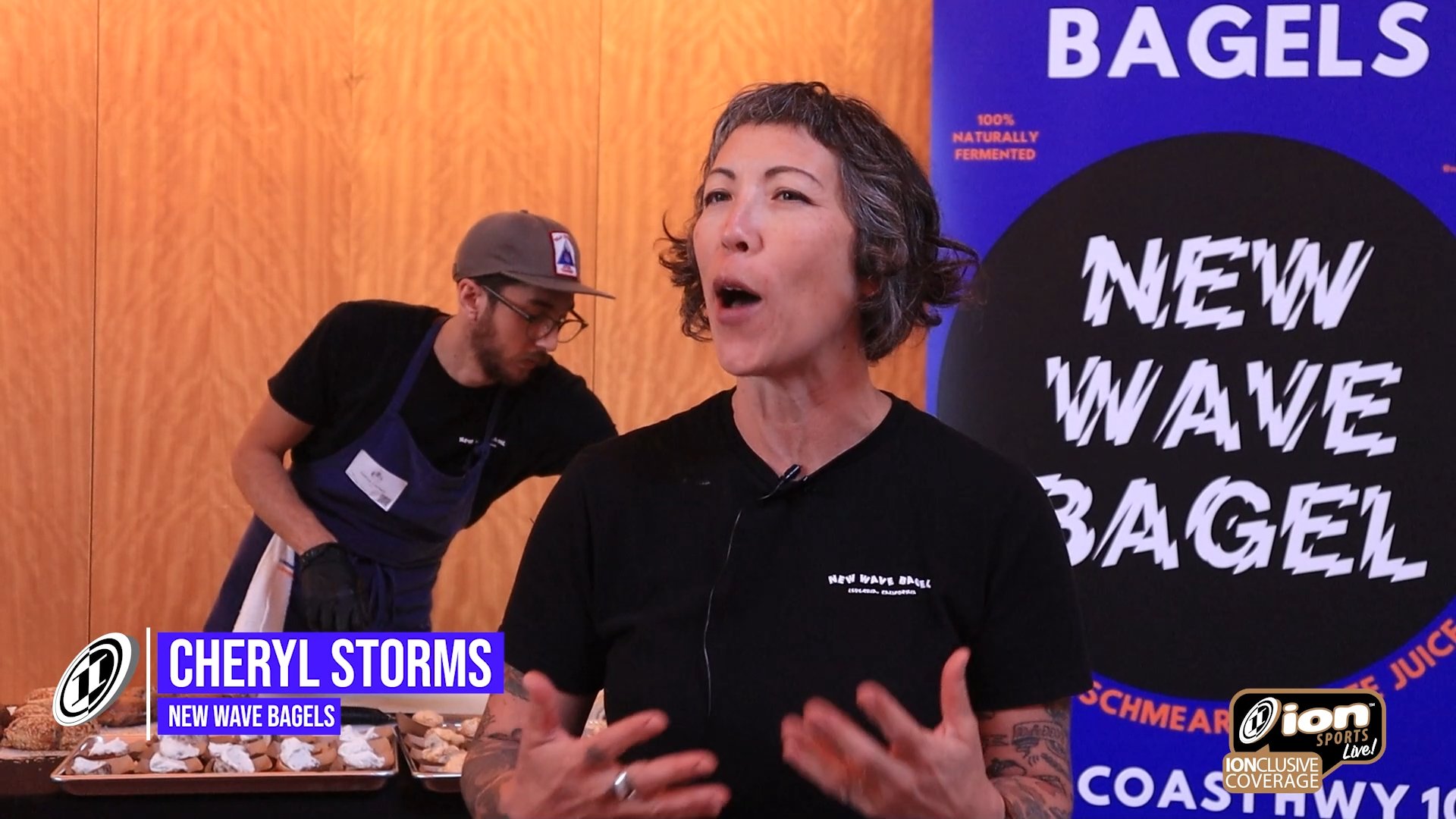 National Bagel League on ION Cheryl Storms on the Healthy Balance from New Wave Bagels