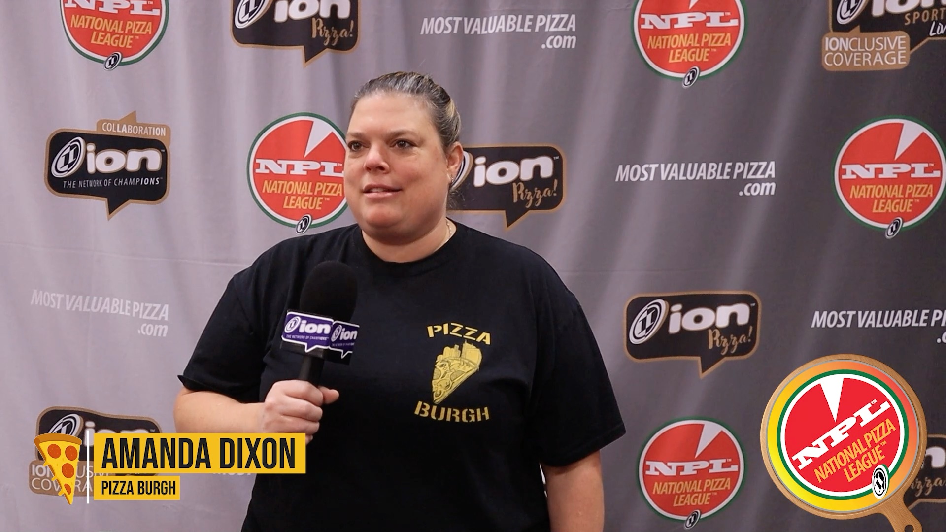 NPL on ION Amanda DIxon from Pizza Burgh and her Biggest Ionspiration behind the Brand