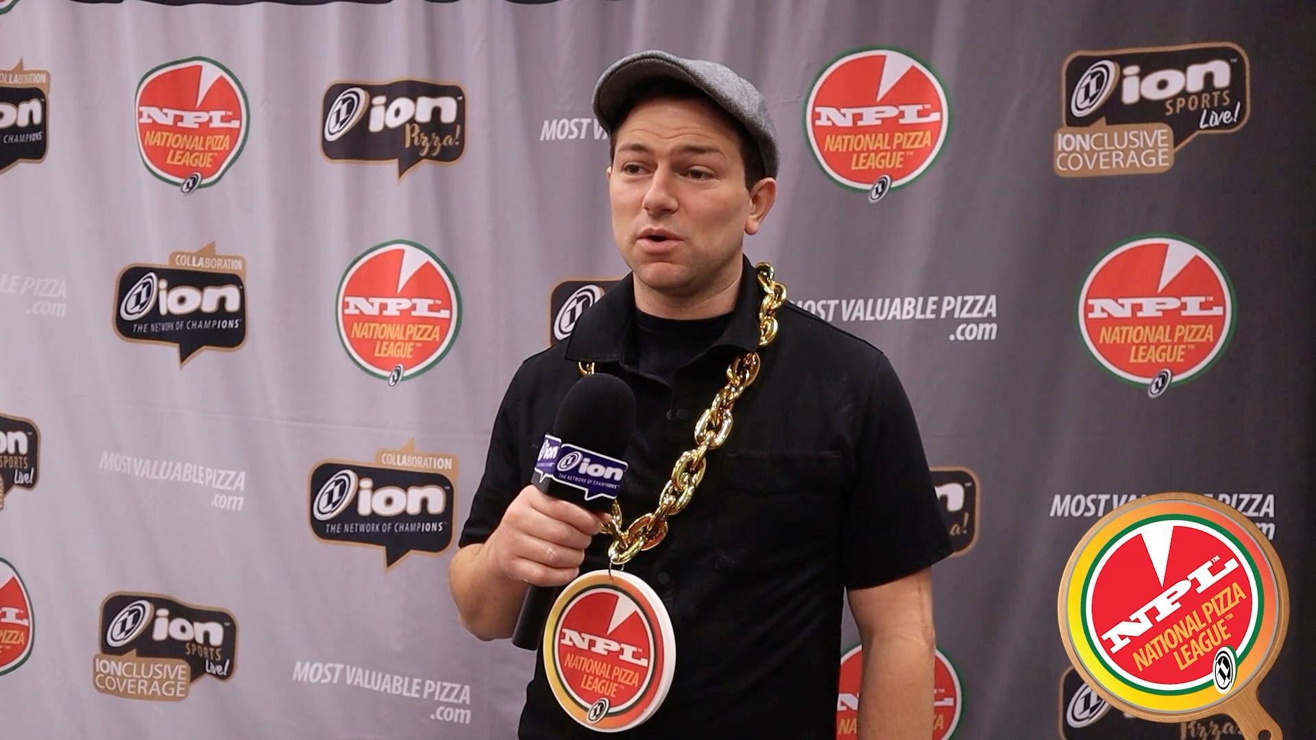NPL on ION with Michael Anthony Baldwin's Advice to Pizza Competitors