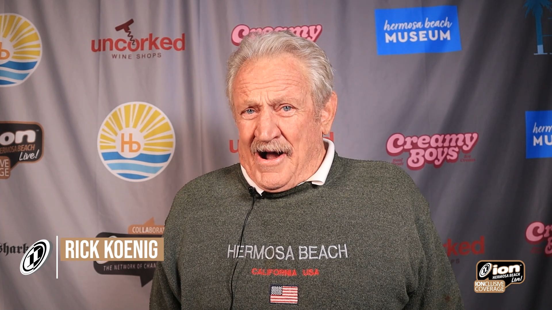 Rick Koenig has his ION Hermosa Beach