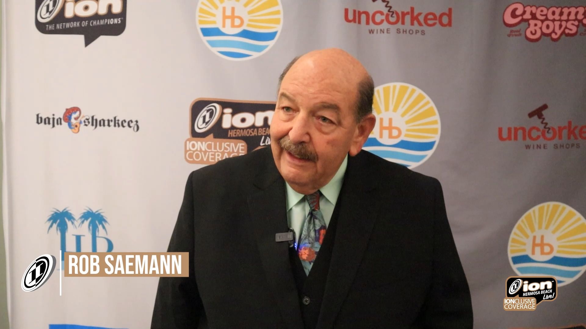 Rob Saemann has his ION Hermosa Beach