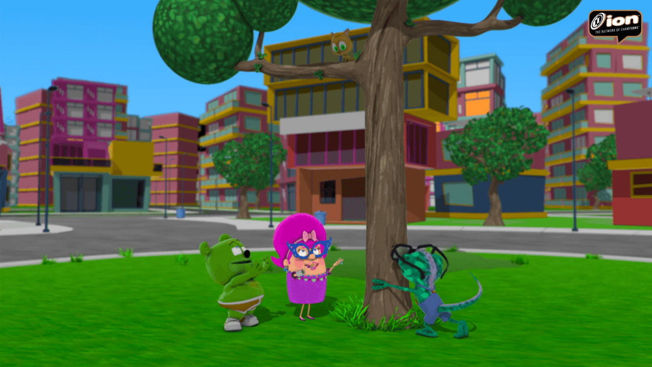 Gummy Bear on ION Kids » Episode 10: Kitten Up The Tree