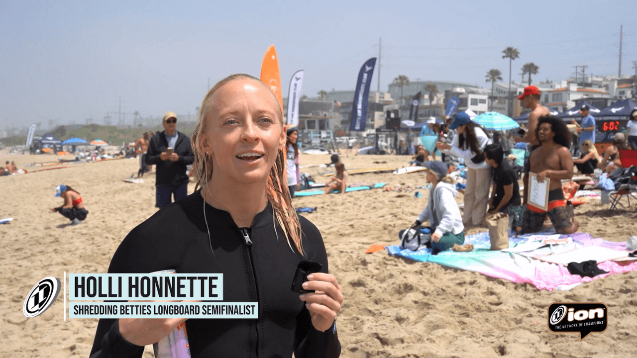 Queen of The South Bay Edit.ions » Holli Honnette Reflects On Surfing at El Porto.
