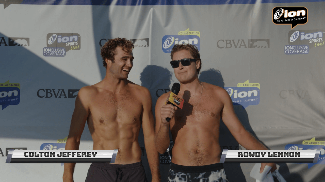 CBVA on ION Sports – Rowdy Colton's Preparation