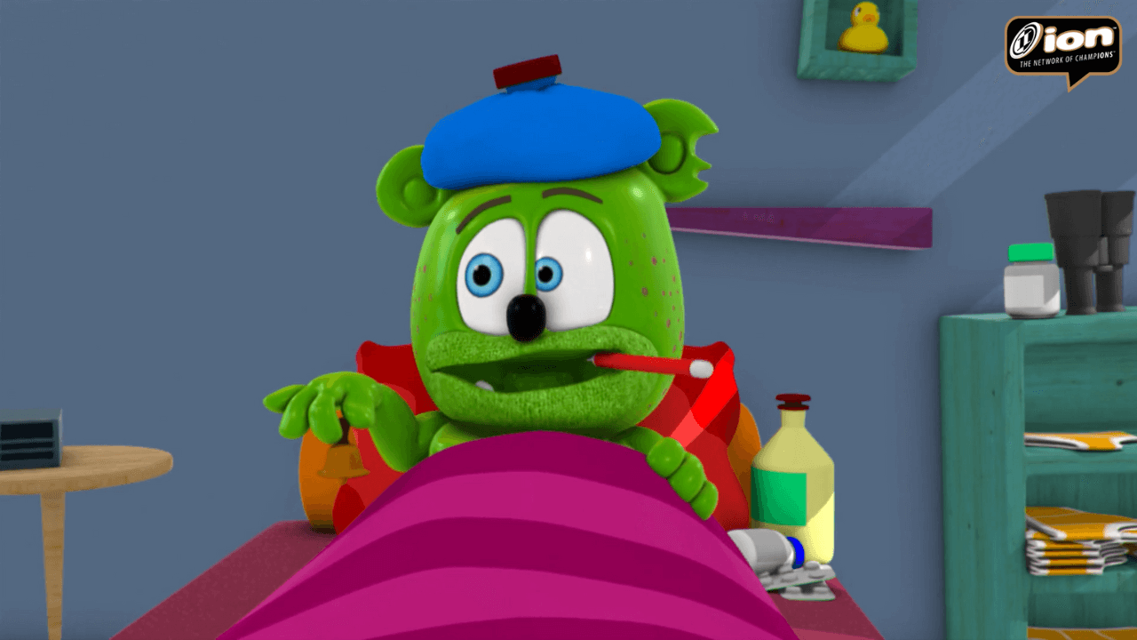 Gummy Bear on ION Kids » Episode 18: Gummy's Sick Day