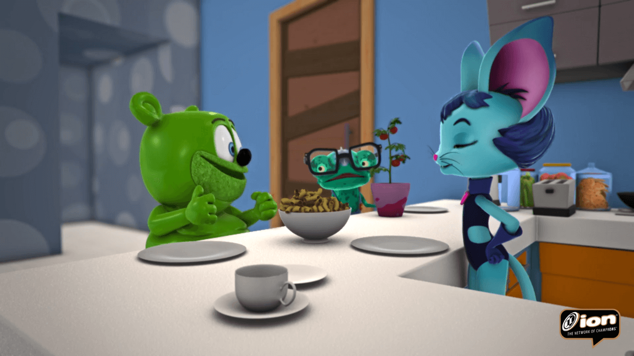 Gummy Bear on ION Kids » Episode 6: Macaroni Plant