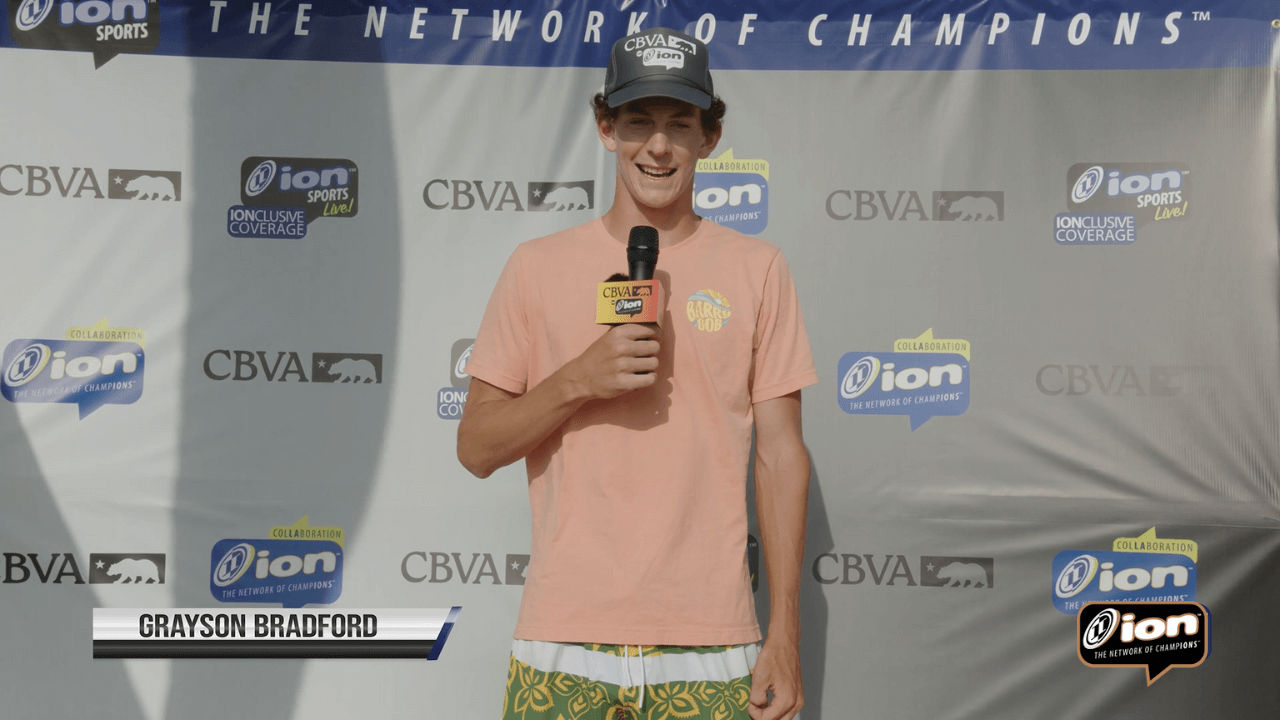 CBVA on ION Sports – Grayson Confession