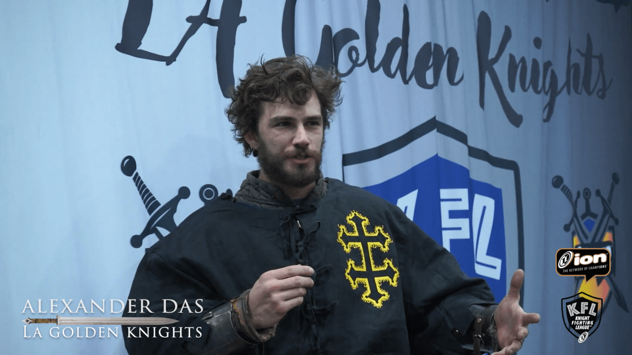 KFL on ION » Alexander Das in the Action with The LA Golden  Knights on ION Sports KFL