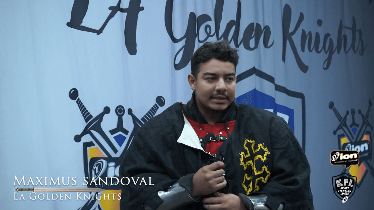 KFL on ION » Maximus Sandoval's Advice on Pursuing Knight Fighting