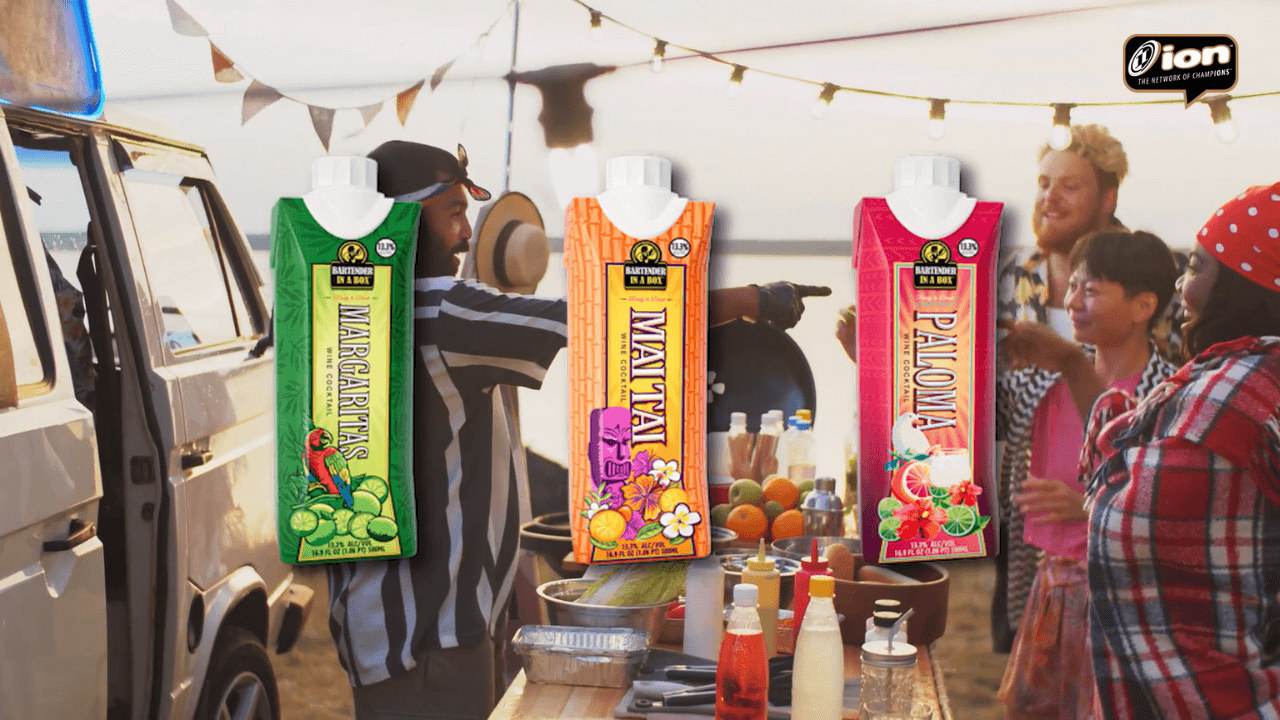 Bartender in a Box on ION - Tailgating Season