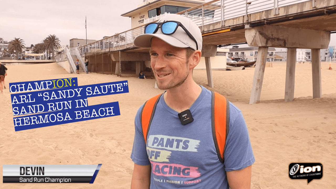 ARL on ION » Reflection On Winning The Sandy Saute ARL ION Hermosa Beach Run November 24 With The First Place Winner