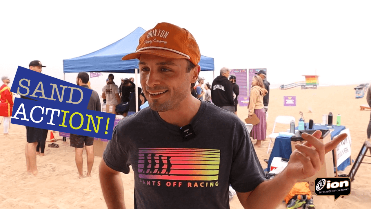ARL on ION » Action On The Sand Hermosa Beach Run With 3rd Place Winner
