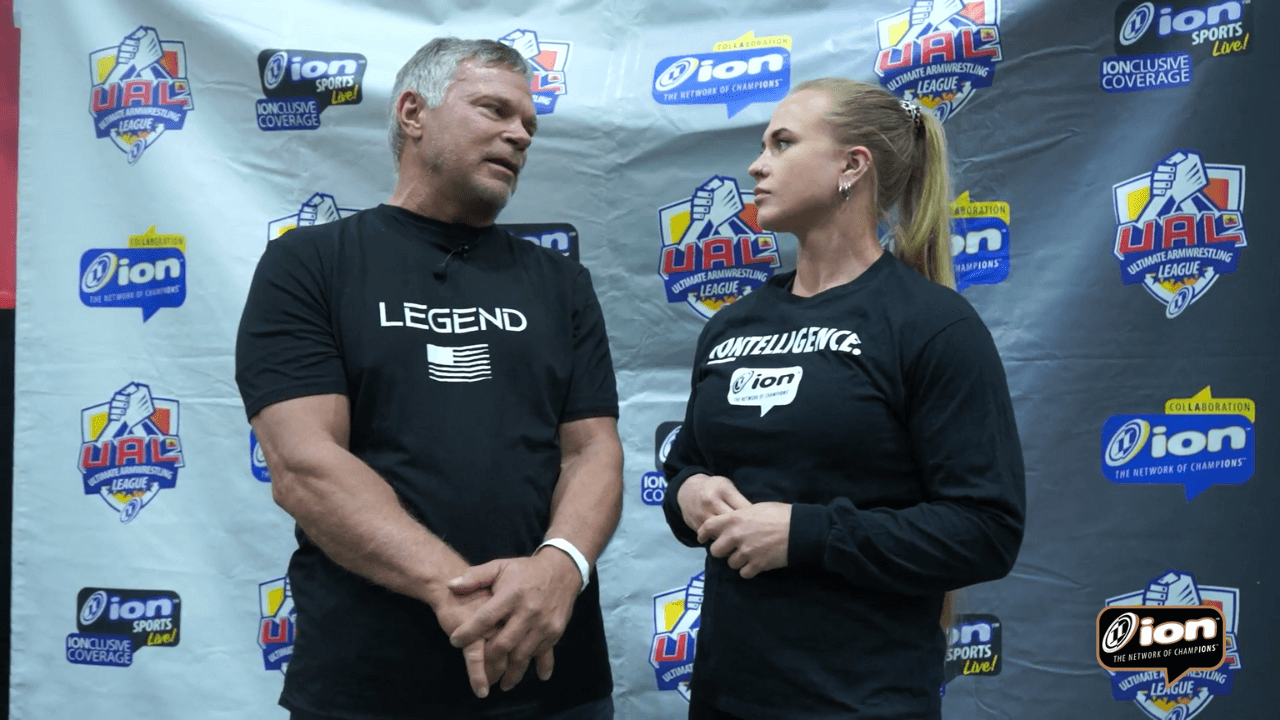 ION ArmWrestling - John Brezenk Talks Training Schedule and Programming with Sarah Backman