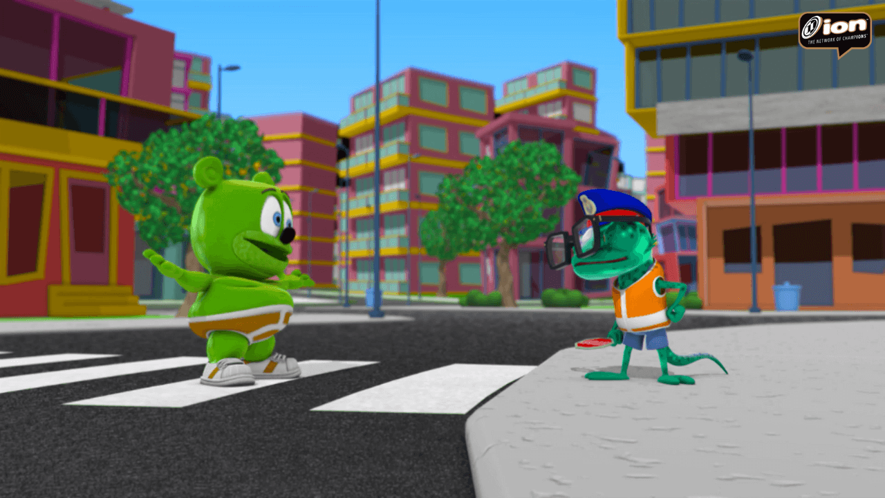 Gummy Bear on ION Kids » Episode 17: Cross Walk Harry