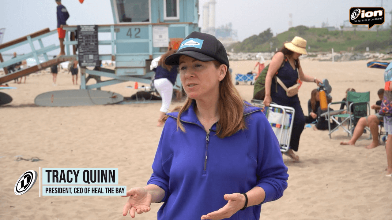 Heal the Bay on ION » Tracy Quinn Talks About Her Beach Report Card and Keeping the LA County Beaches Safe