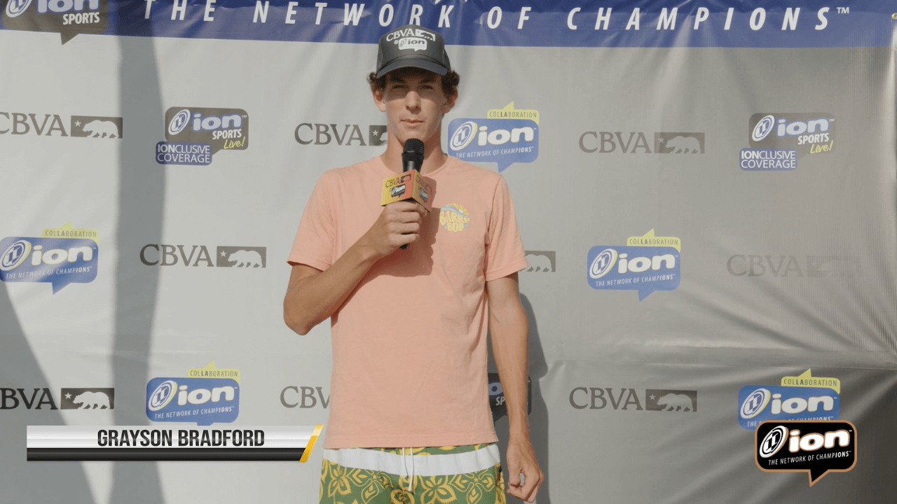 CBVA on ION Sports – Grayson Inspo