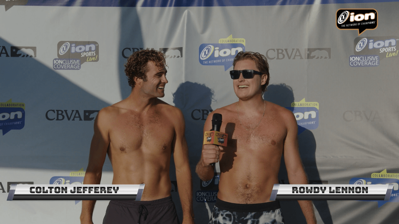CBVA on ION Sports – Rowdy and Colton Confession