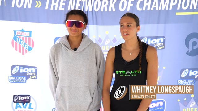 AAU on ION » Whitney Longspaugh On What It Takes To Be A Champion