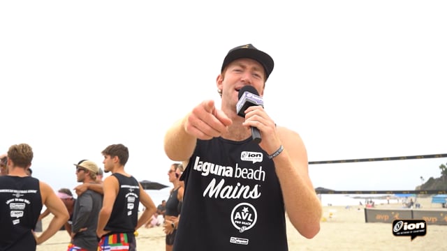 Kyle has his ION Laguna Beach - AVL Laguna Beach Open on ION
