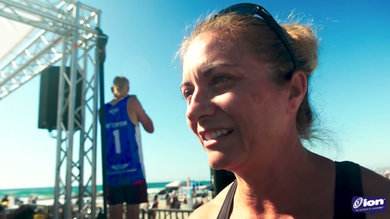 Misty May Treanor Interview at Newport Beach Invitational on ION