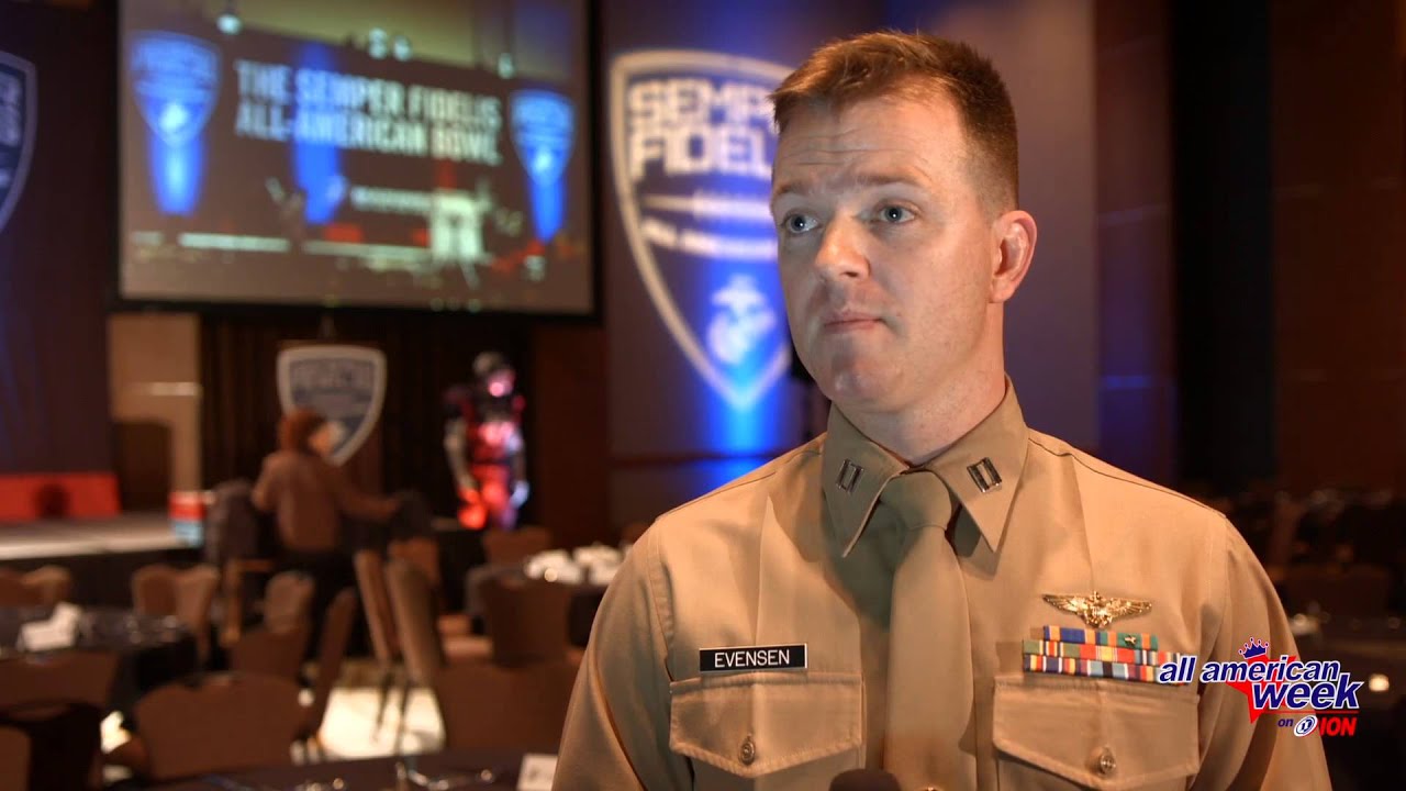 2015 Semper Fidelis All American Bowl » USMC Captain James Evensen