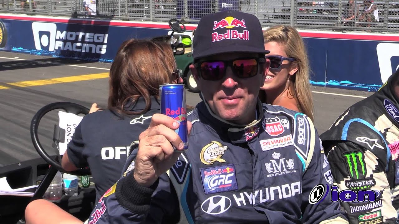 Rhys Millen Champion of Red Bull Global Rallycross has his ION San Pedro