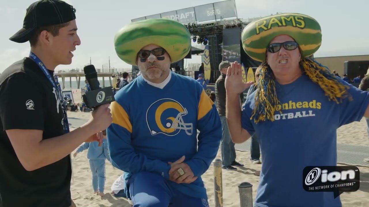 Rams in Hermosa! » LA Melon Heads on ION Draft Week