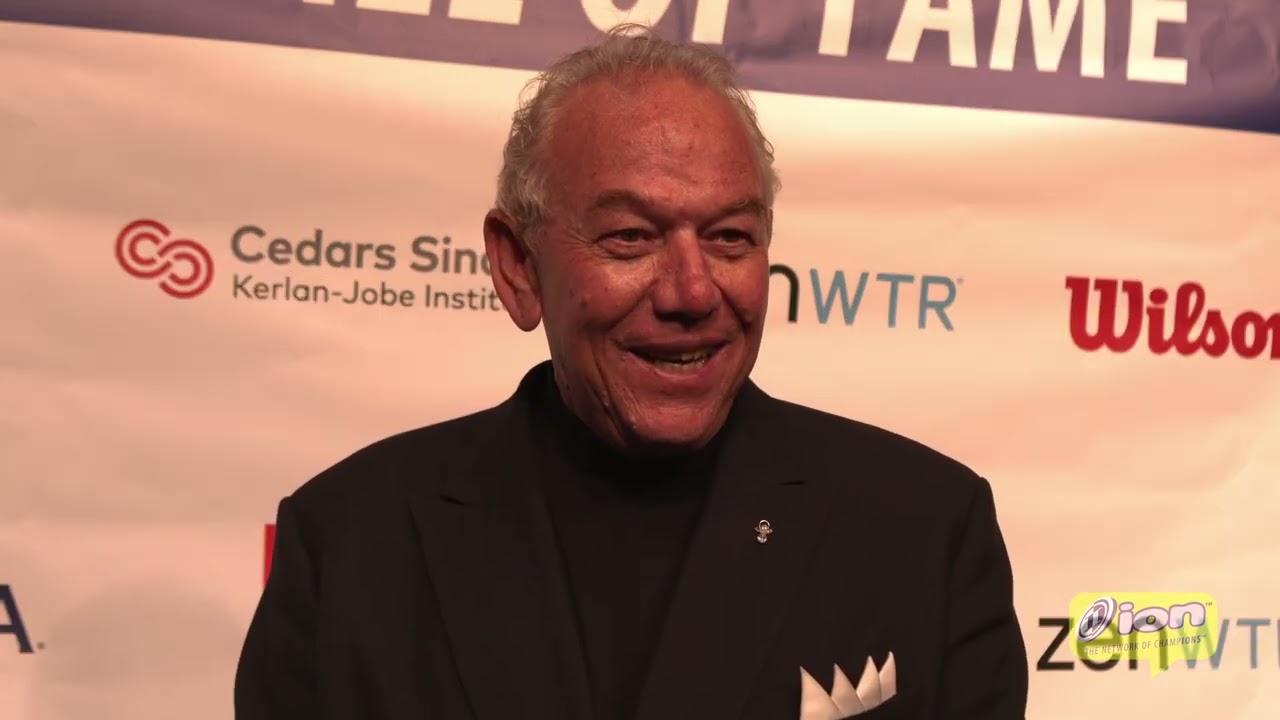 2023 Beach Volleyball Hall of Fame Induction on ION Sports Sam Lagana Interview