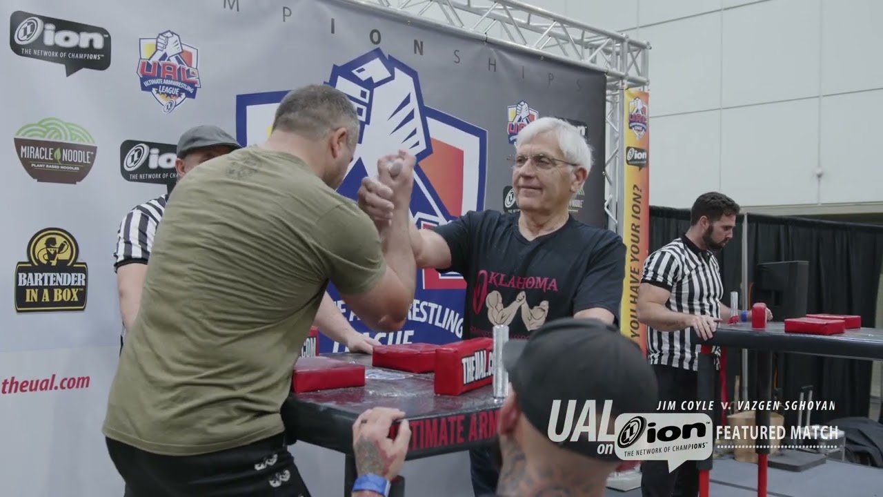 Jim Coyle v Vazgen Soghoyan » OPEN RT 0-165 » UAL on ION