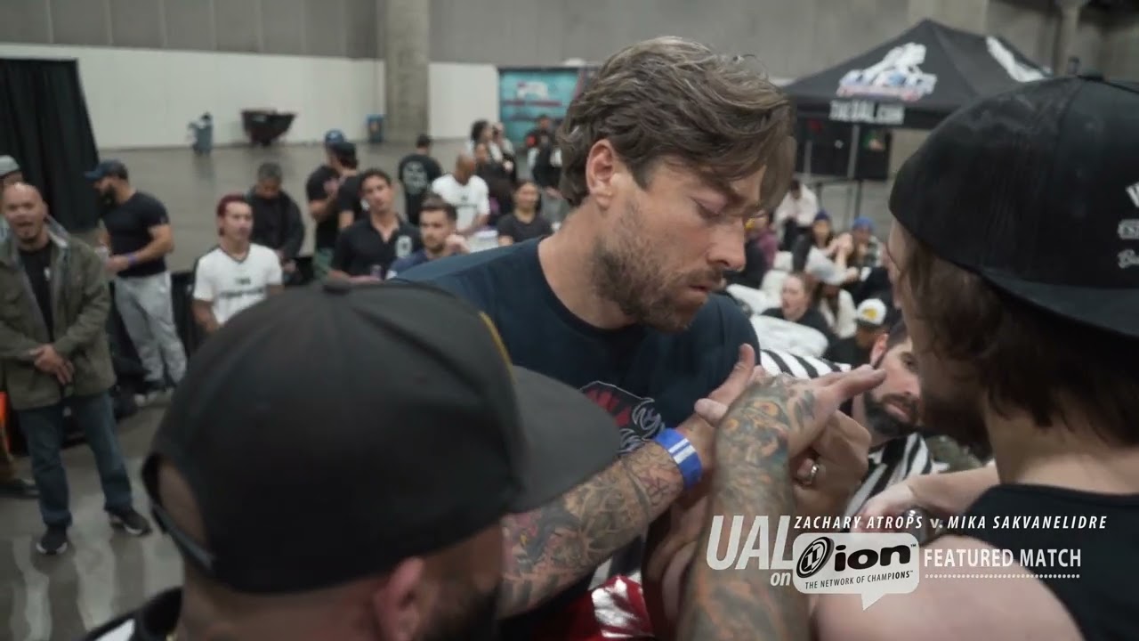 Zachary Atrops v Mika Sakvanelidre » OPEN LT 186-205 » UAL on ION