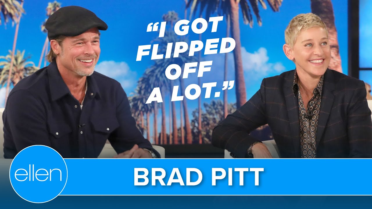 Brad Pitt Goes From Audience Member to Guest in This 'Ellen' Interview