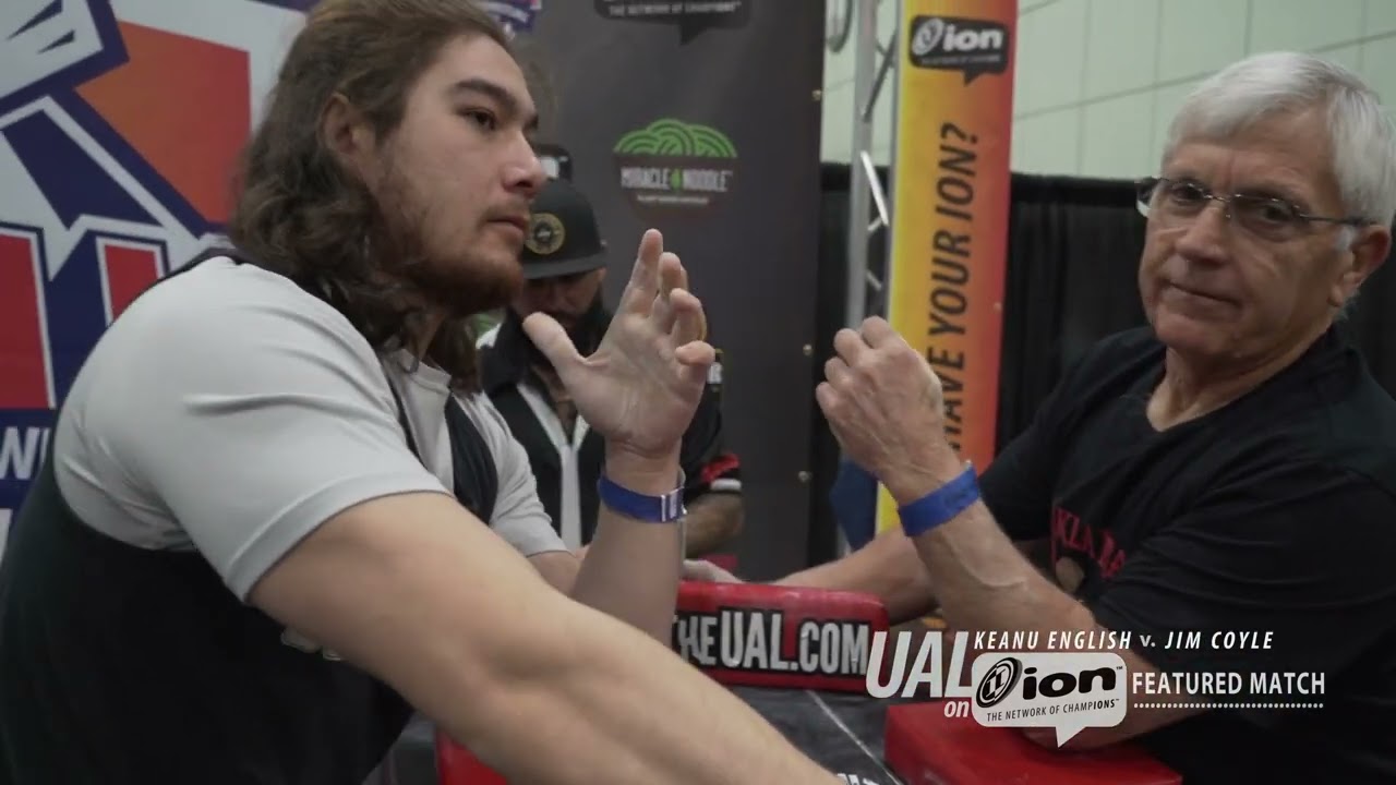 Keanu English v Jim Coyle » OPEN LT 0-165 » UAL on ION