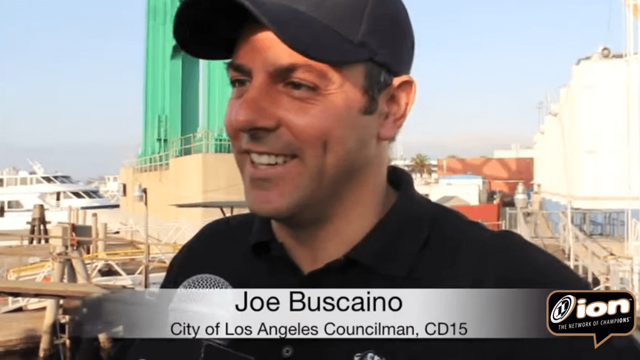 USS IOWA Arrival on ION » LA Councilman Joe Buscaino, CD15