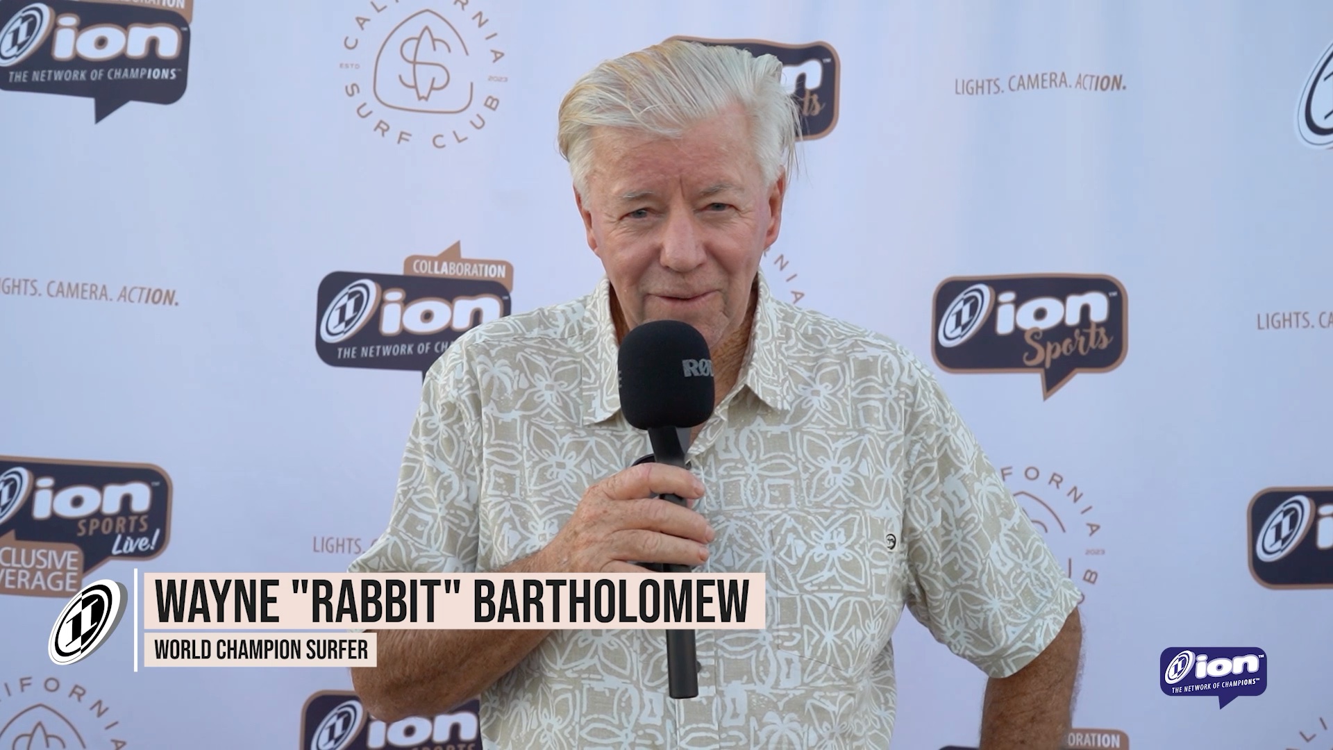 Wayne "Rabbit" Bartholomew at California Surf Club on ION